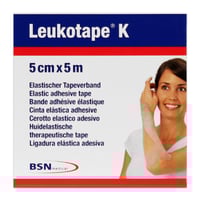 Leukotape K Nastro Adesivo Elastico 5 cm x 5 metri: Colore Beige